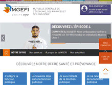 Tablet Screenshot of mgefi.fr